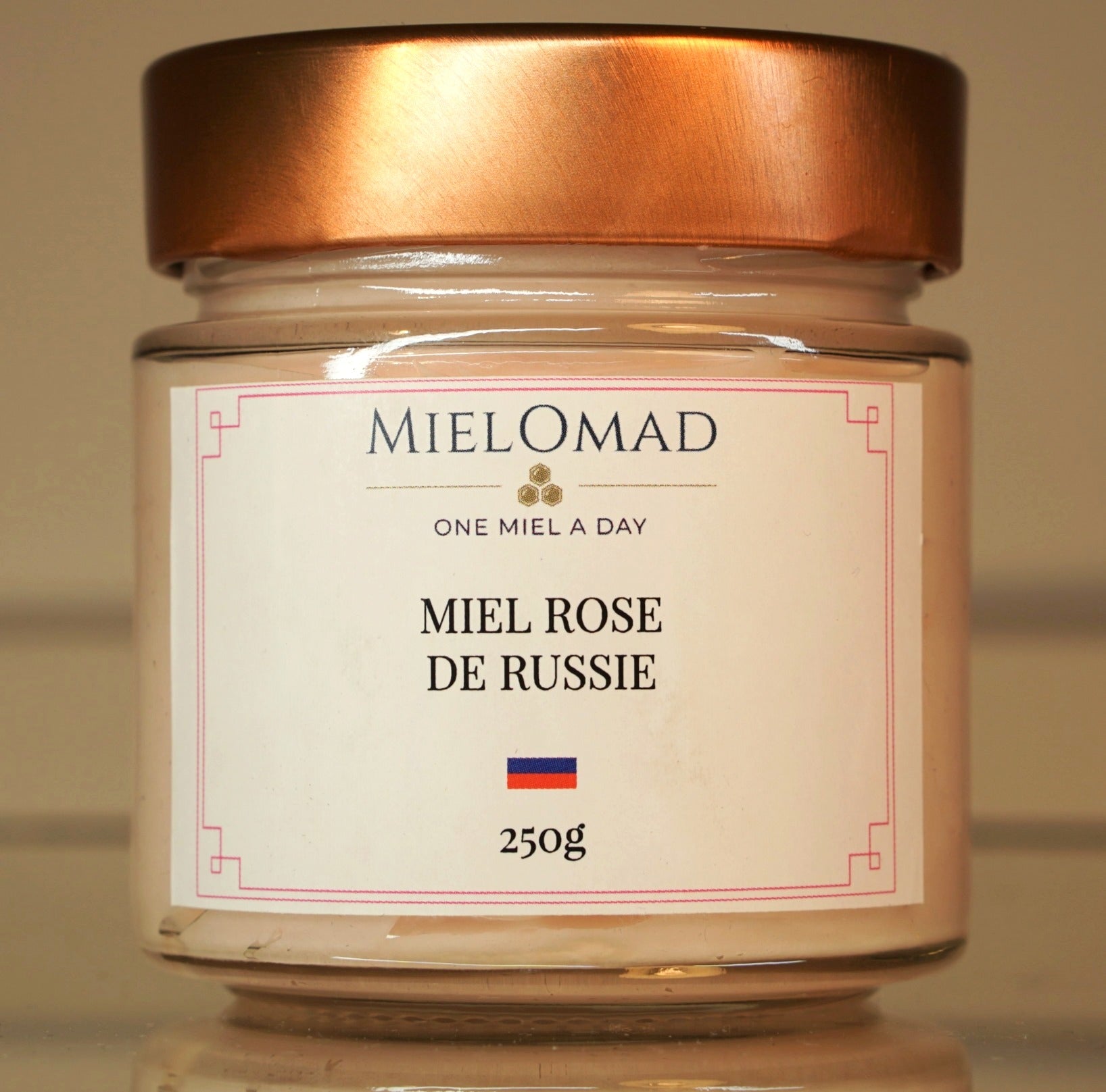 Miel rose de Russie