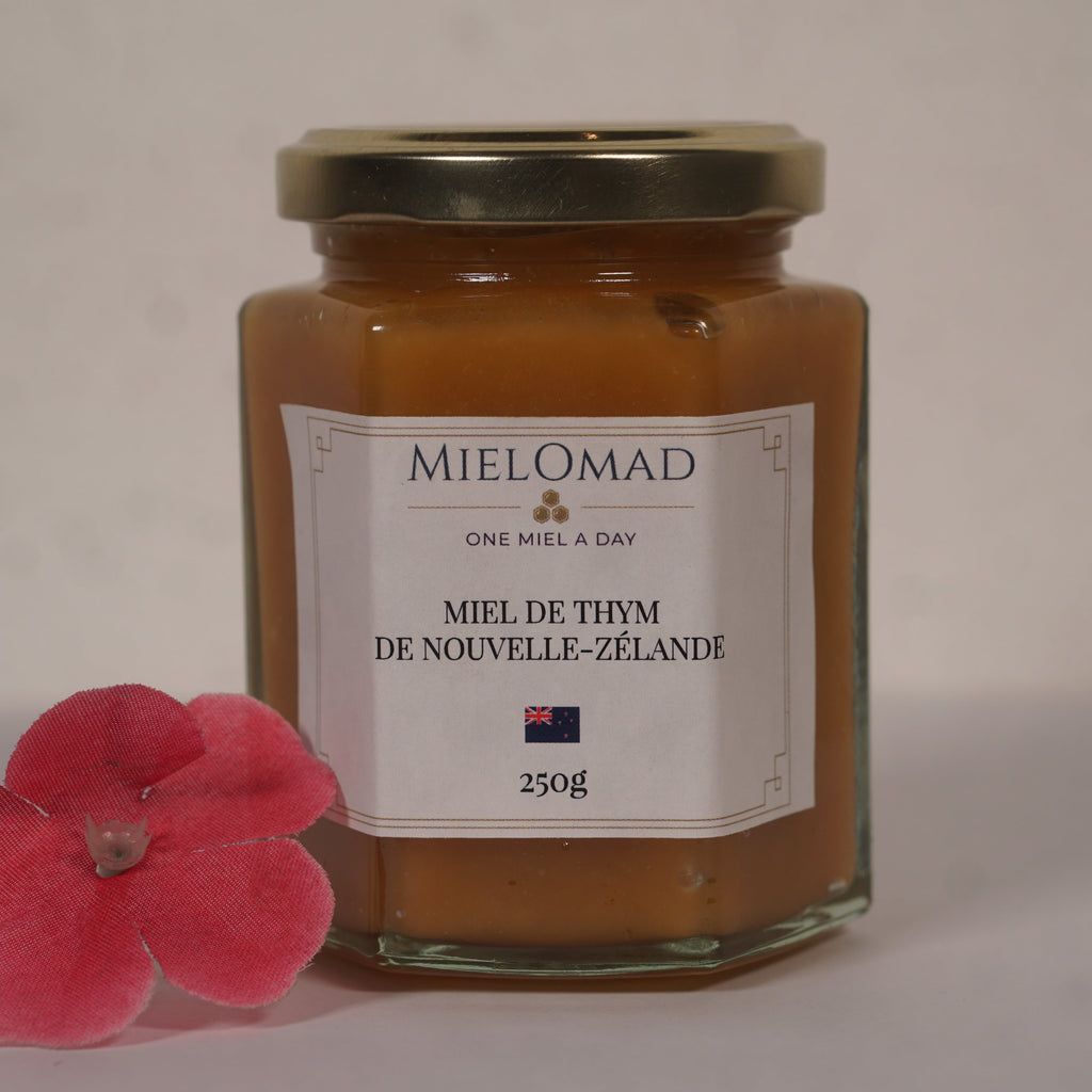 Miel de thym de nouvelle Zélande