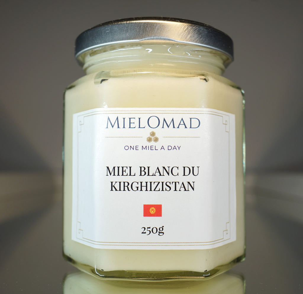 Miel blanc du Kirghizistan