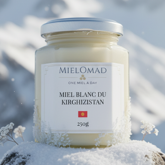 Miel blanc du Kirghizistan