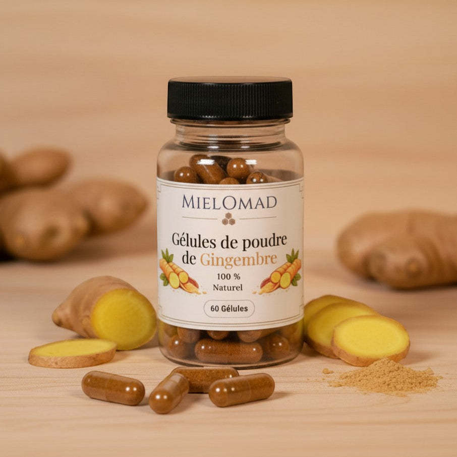 Gélules à la poudre de Gingembre