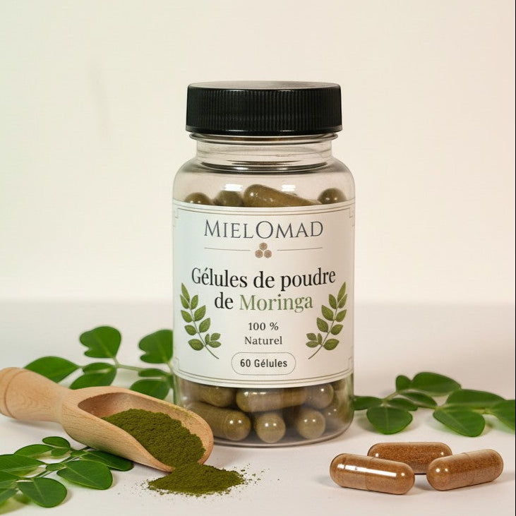 Gélules à la poudre de Moringa