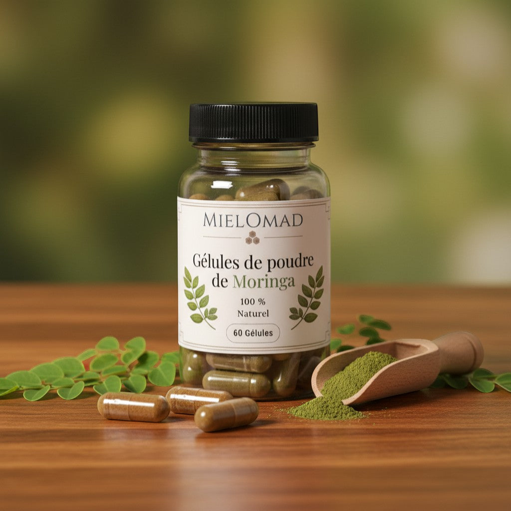 Gélules à la poudre de Moringa