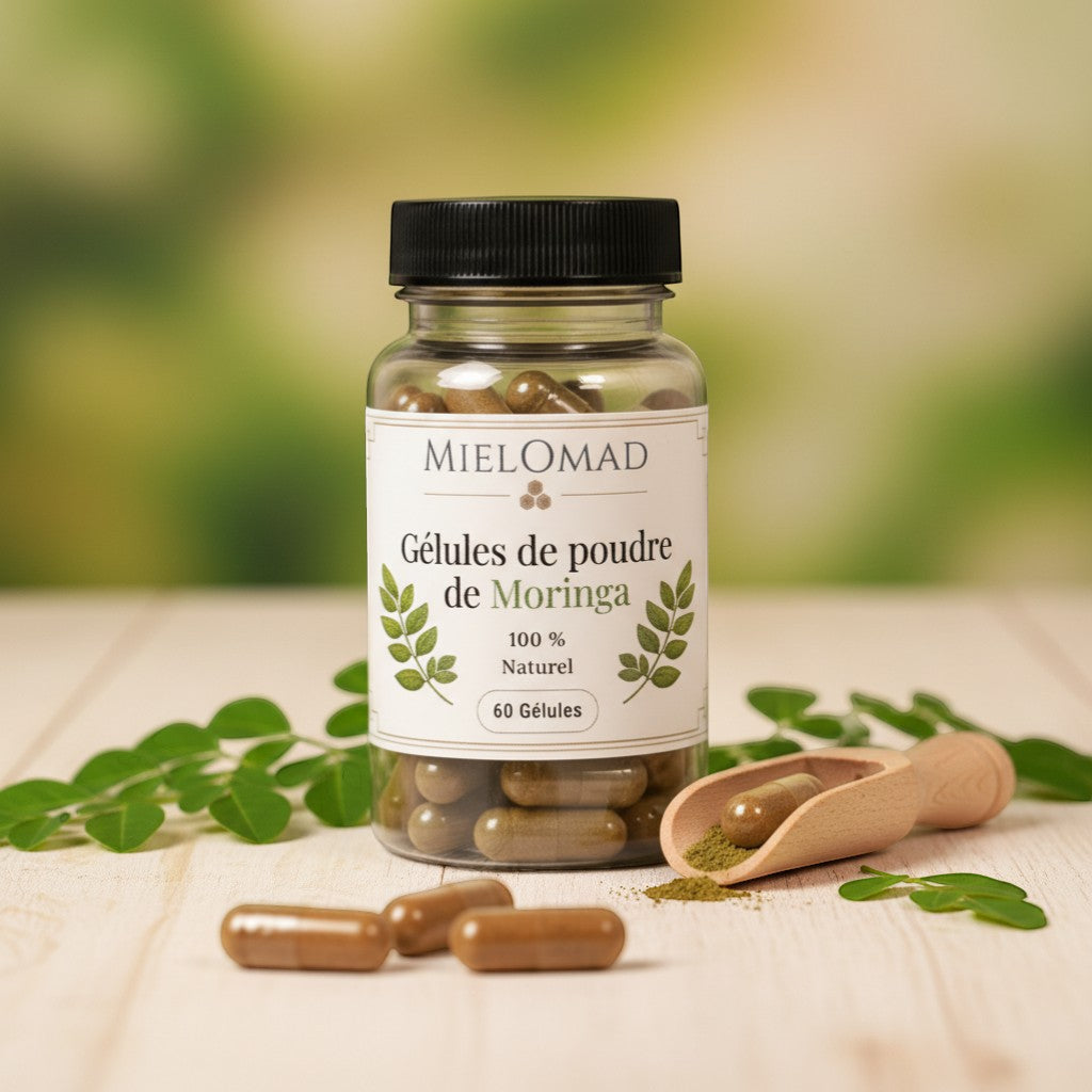 Gélules à la poudre de Moringa
