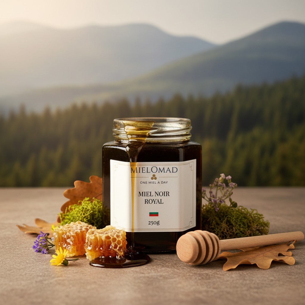Miel noir royal